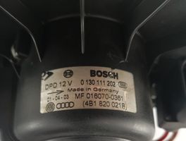 Audi A6 S6 C5 4B Pečiuko ventiliatorius/ putikas 4B1820021B