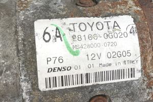 Toyota Avensis T250 Starteris 281000G020