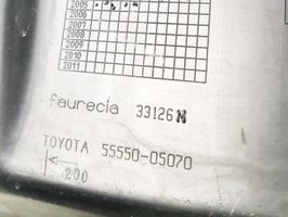 Toyota Avensis T250 Sportellino/coperchio vano portaoggetti 5555005070