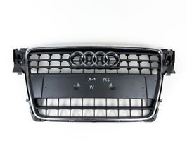 Audi A4 S4 B8 8K Etupuskurin ylempi jäähdytinsäleikkö 8k0853651