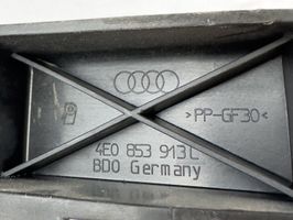 Audi A8 S8 D3 4E Staffa di rinforzo montaggio del paraurti posteriore 4e0853913