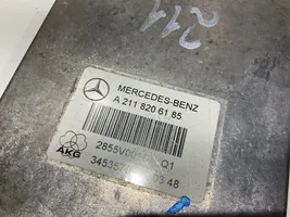 Mercedes-Benz E W211 Puhelimen käyttöyksikkö/-moduuli A2118206185