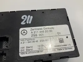 Mercedes-Benz E W211 Module de passerelle A2115403545