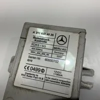 Mercedes-Benz E W211 Rengaspaineen valvontayksikkö A2118204026