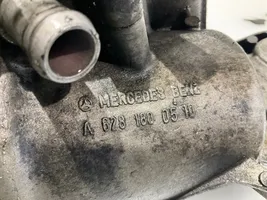 Mercedes-Benz E W211 Support de filtre à huile A6281800510