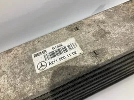 Mercedes-Benz E W211 Välijäähdyttimen jäähdytin A2115001102