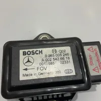 Mercedes-Benz E W211 Vakaajan pitkittäiskiihtyvyystunnistin (ESP) A0025426618
