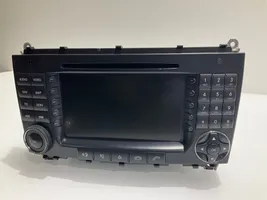 Mercedes-Benz CLK A209 C209 Panel / Radioodtwarzacz CD/DVD/GPS A2098205489