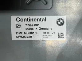 BMW 3 E90 E91 Centralina/modulo del motore 7599881