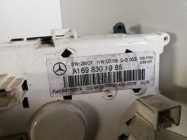 Mercedes-Benz A W169 Ilmastoinnin ohjainlaite A1698301985