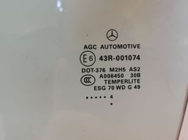 Mercedes-Benz GL X166 Etuoven ikkunalasi, neliovinen malli 43R001074