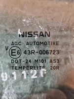Nissan Juke I F15 Заднее боковое стекло кузова 43R006723