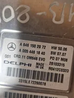 Mercedes-Benz C W204 Блок управления двигателя A6461502072