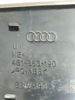 Audi A6 Allroad C5 Panneau de garniture tableau de bord 4B1853190