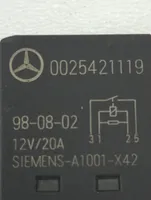 Mercedes-Benz C W202 Kita rėlė 0025421119