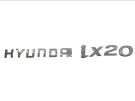 Hyundai ix20 Rear loading door model letters 