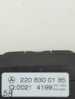 Mercedes-Benz S W220 Блок управления кондиционера воздуха / климата/ печки (в салоне) 2208300185