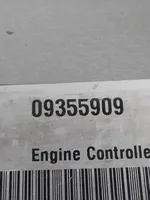 Opel Astra G Komputer / Sterownik ECU i komplet kluczy 09355909