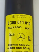 Mercedes-Benz C W203 Dysza spryskiwacza lampy przedniej A2038600547