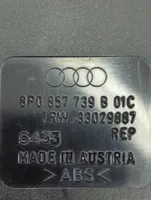 Audi A3 S3 8P Takaistuimen turvavyön solki 8P0857739B