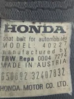 Honda Prelude Front seatbelt 00047274