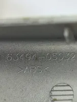 Toyota Avensis T250 Cache barre de toit 6349405032
