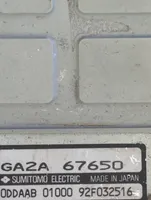 Mazda MX-6 Variklio valdymo blokas GA2A67650