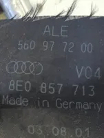 Audi A4 S4 B6 8E 8H Klamra tylnego pasa bezpieczeństwa 8E0857713