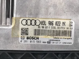 Audi A4 S4 B8 8K Moottorin ohjainlaite/moduuli 03L906022MK