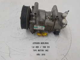 Citroen Berlingo Ilmastointilaitteen kompressorin pumppu (A/C) 9659875780