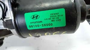 Hyundai Elantra Motor y varillaje del limpiaparabrisas delantero 98100-3X000