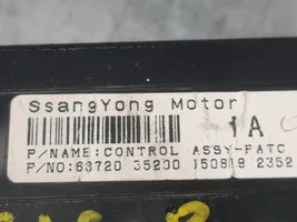 SsangYong Tivoli Ilmastoinnin ohjainlaite 6372035200