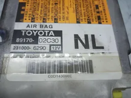 Toyota Auris E180 Unidad de control/módulo del Airbag 8917002C30