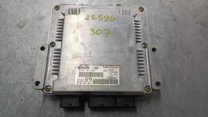 Peugeot 307 Calculateur moteur ECU 9652183700