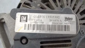 Opel Astra J Alternator 13505392