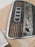 Audi A6 S6 C6 4F Grille calandre supérieure de pare-chocs avant 4FO853651