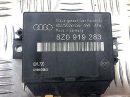 Audi A6 S6 C5 4B Parkavimo (PDC) daviklių valdymo blokas 8Z0919283