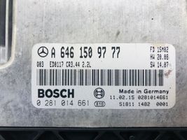 Mercedes-Benz C W203 Calculateur moteur ECU A6461509777