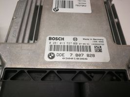 BMW 1 E81 E87 Komputer / Sterownik ECU i komplet kluczy DDE7807828