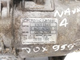 Nissan NP300 Compresseur de climatisation 92600EB400