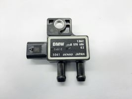 BMW 4 F32 F33 Capteur de pression des gaz d'échappement 8570686