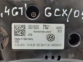 Volkswagen Golf VII Nopeusmittari (mittaristo) 5G1920752