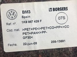 Volkswagen Scirocco Boczek / Tapicerka / bagażnika 1K8867762