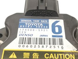 Toyota Prius (XW30) Sensore di imbardata accelerazione ESP 8918348030