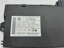 BMW 3 E92 E93 Moduł / Sterownik CAS 9262361