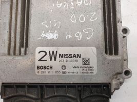 Nissan Qashqai+2 Sterownik / Moduł ECU 23710JD78B