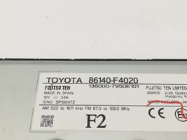Toyota C-HR Monitori/näyttö/pieni näyttö 86140F4020
