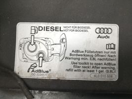 Audi Q5 SQ5 Polttoainesäiliön korkin suoja 4L0010508