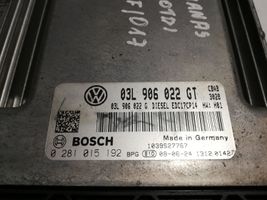 Volkswagen Tiguan Sterownik / Moduł ECU 03L906022GT