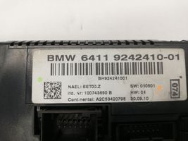 BMW X1 E84 Sisätuulettimen ohjauskytkin 9242410